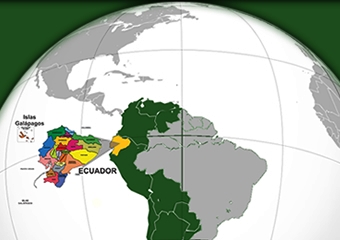 Mapa del Ecuador